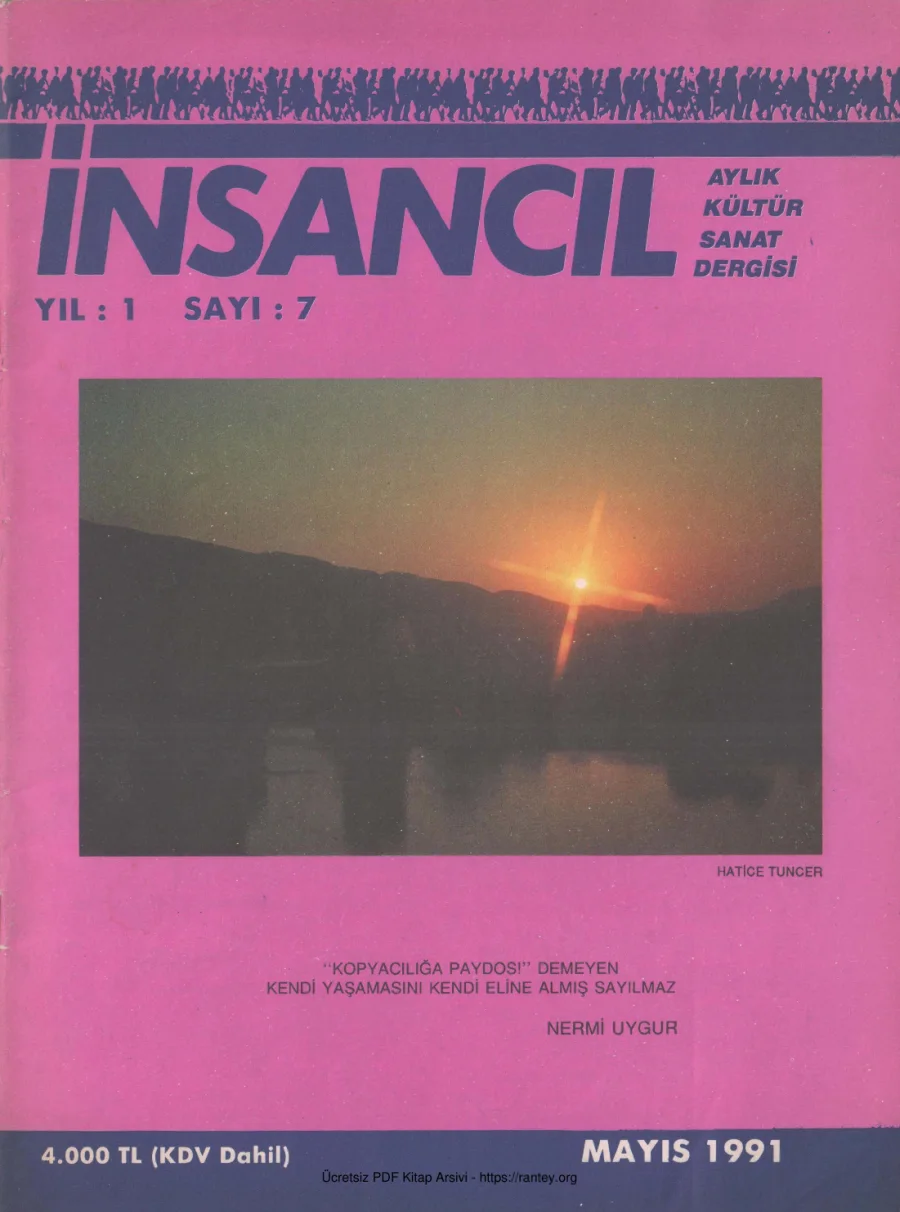007 Mayıs 1991 kapak görseli