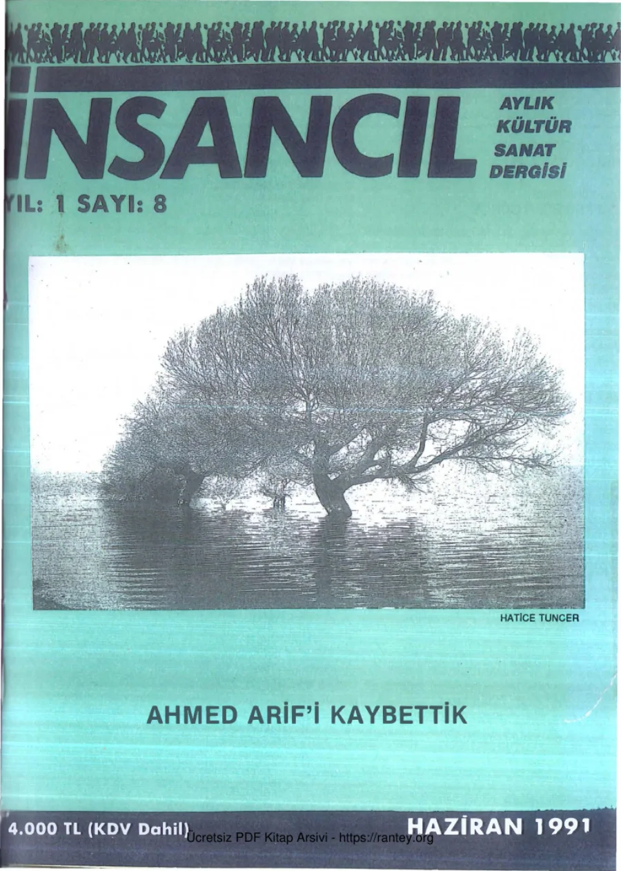 008 Haziran 1991 kapak görseli