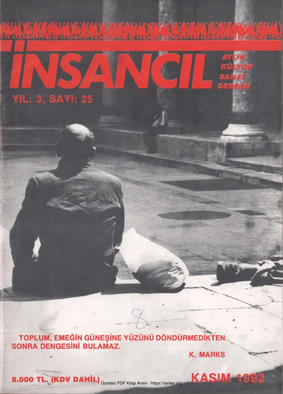 025 Kasım 1992 kapak görseli