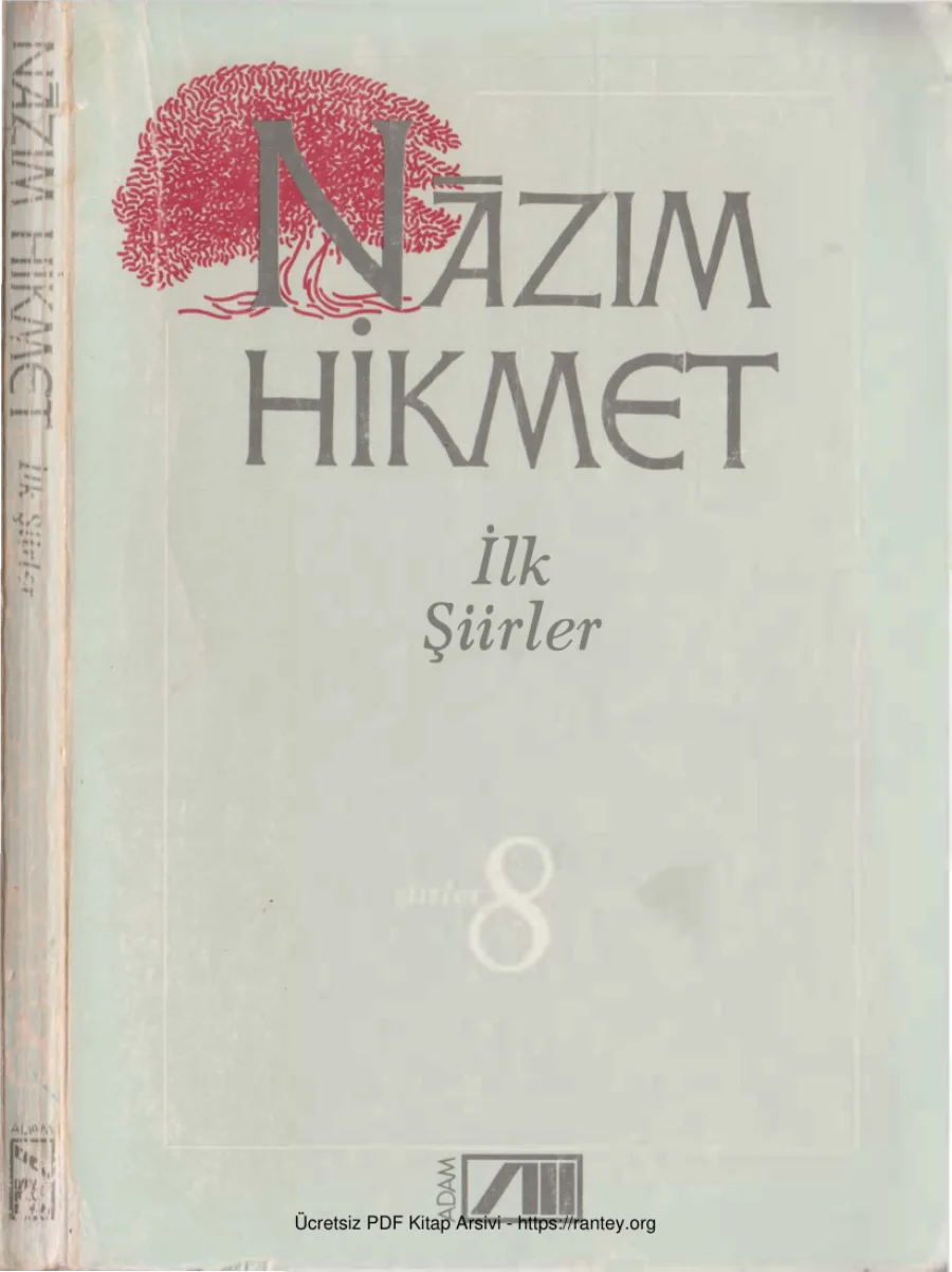 08 İlk Şiirleri Adam Yayınları kapak görseli