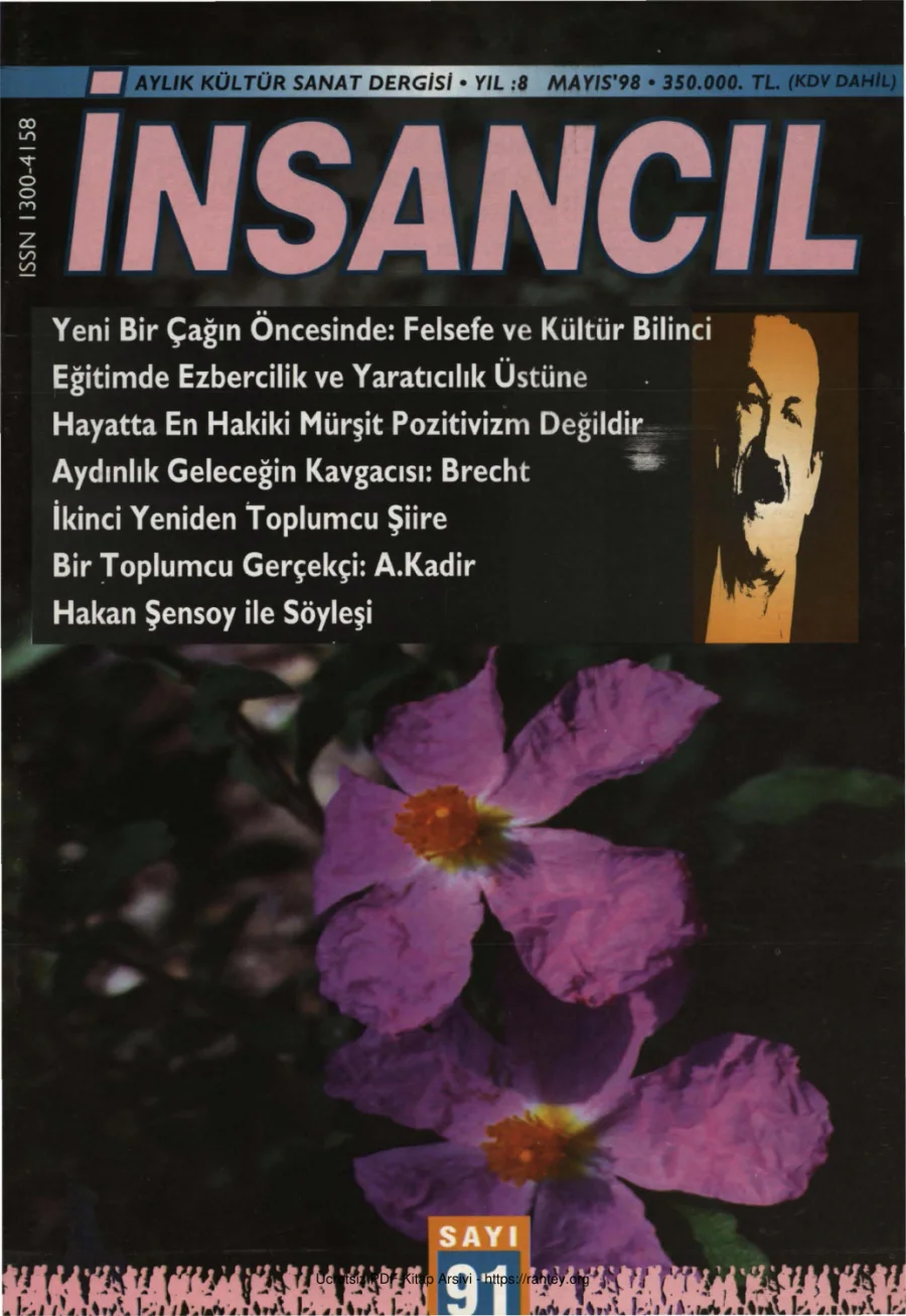091 Mayıs 1998 kapak görseli