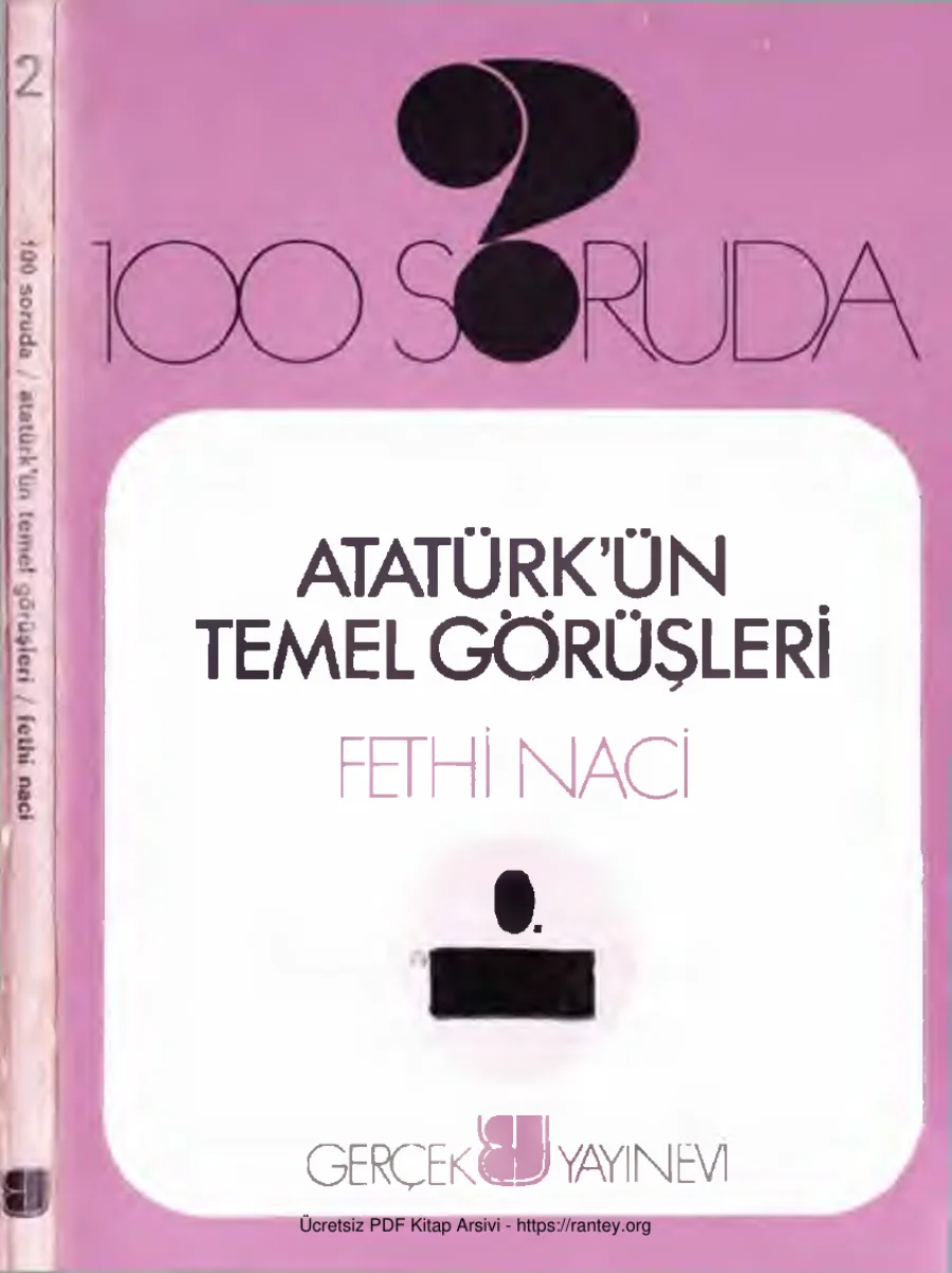100 Soruda Atatürkün Temel Görüşleri kapak görseli