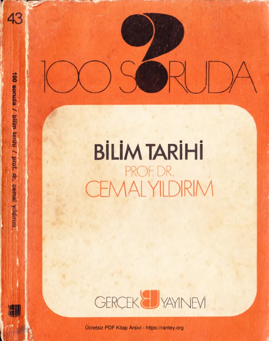 100 Soruda Bilim Tarihi Gerçek Yayınları kapak görseli