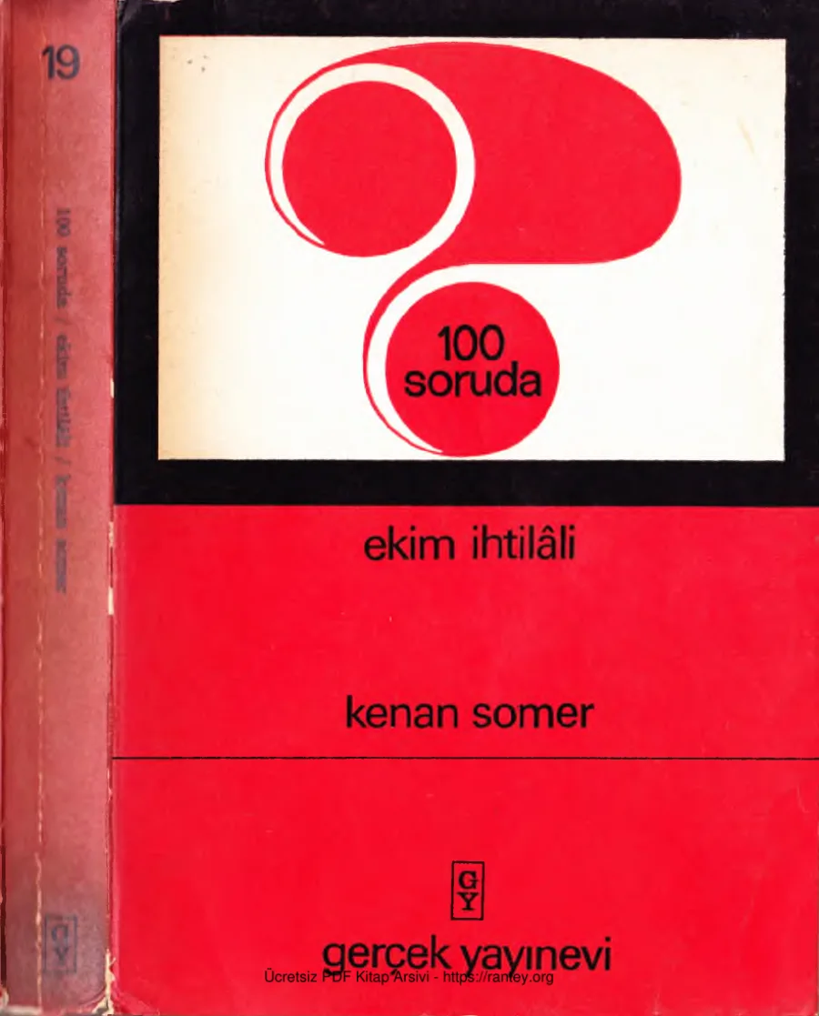 100 Soruda Ekim İhtilali Gerçek Yayınları kapak görseli