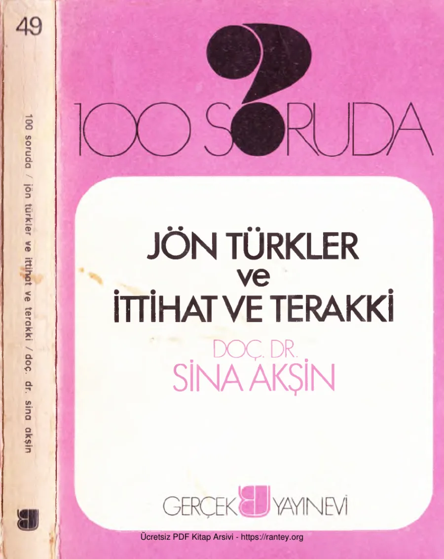 100 Soruda Jön Türkler ve İttihat ve Terakki kapak görseli