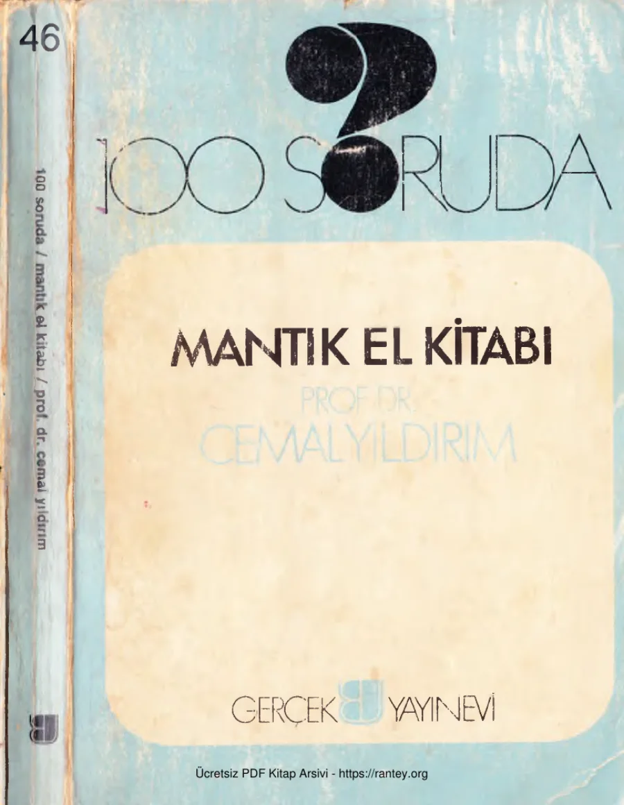 100 Soruda Mantık El Kitabı Gerçek Yayınları kapak görseli