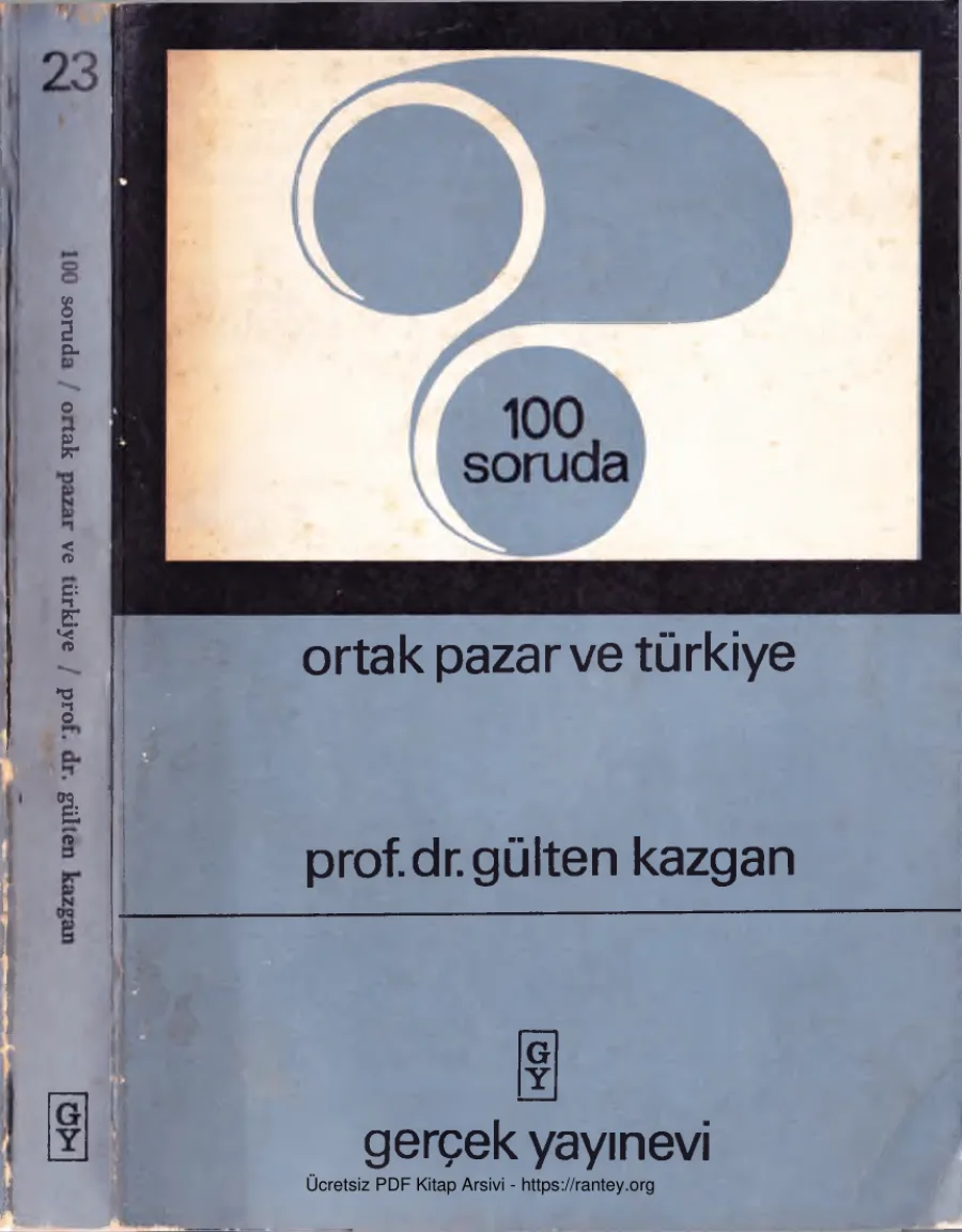 100 Soruda Ortak Pazar ve Türkiye kapak görseli