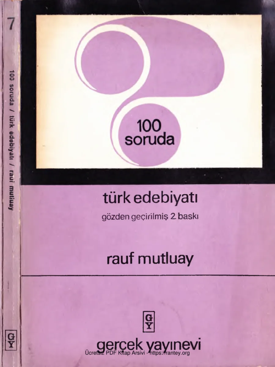 100 Soruda Türk Edebiyatı kapak görseli