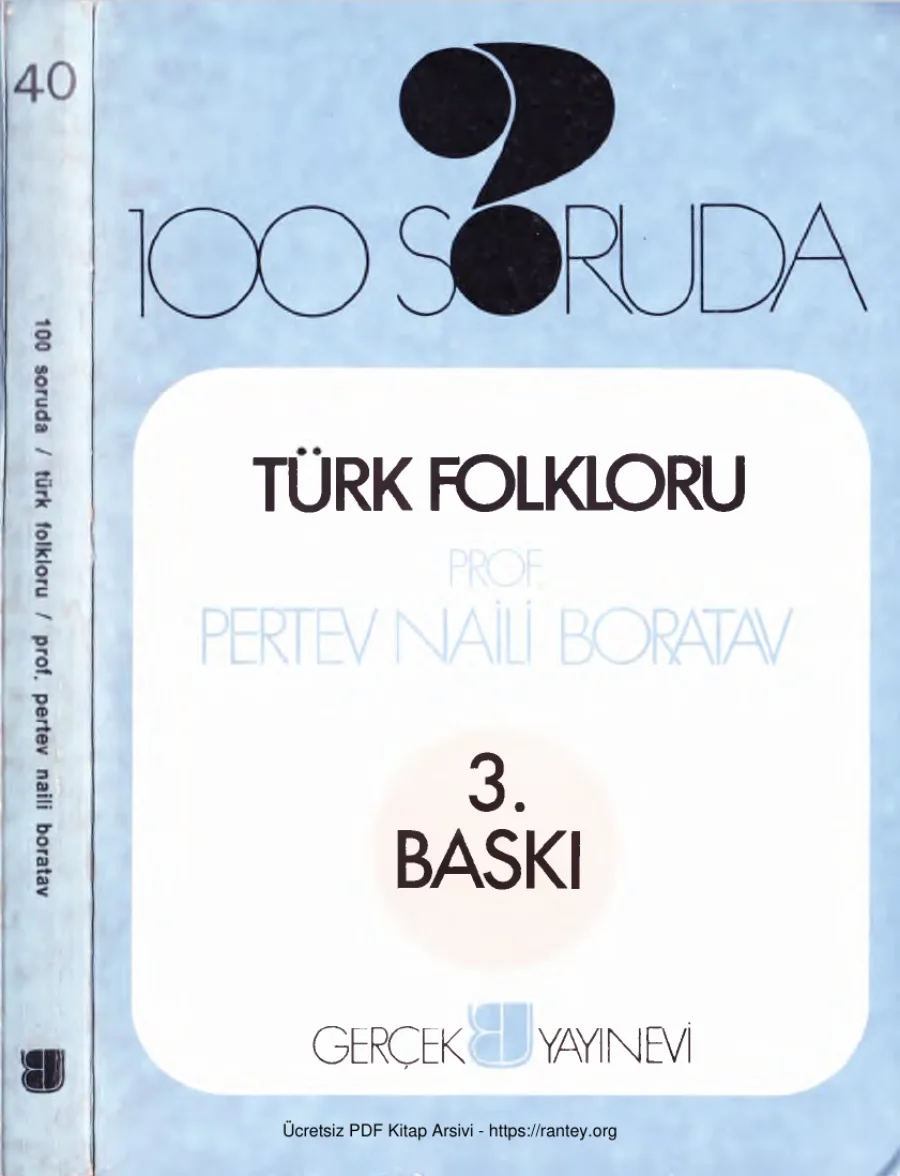 100 Soruda Türk Folkloru kapak görseli