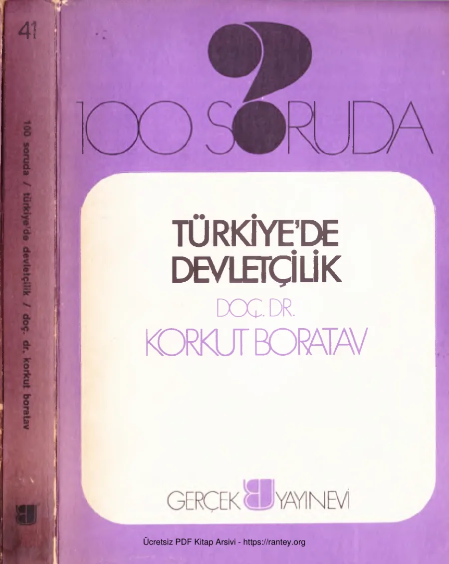 100 Soruda Türkiyede Devletçilik kapak görseli
