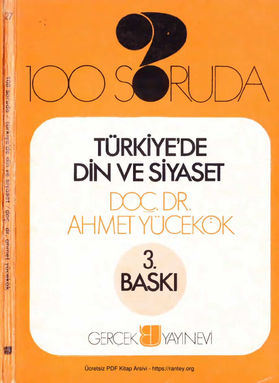 100 Soruda Türkiyede Din ve Siyaset Gerçek Yayınları kapak görseli