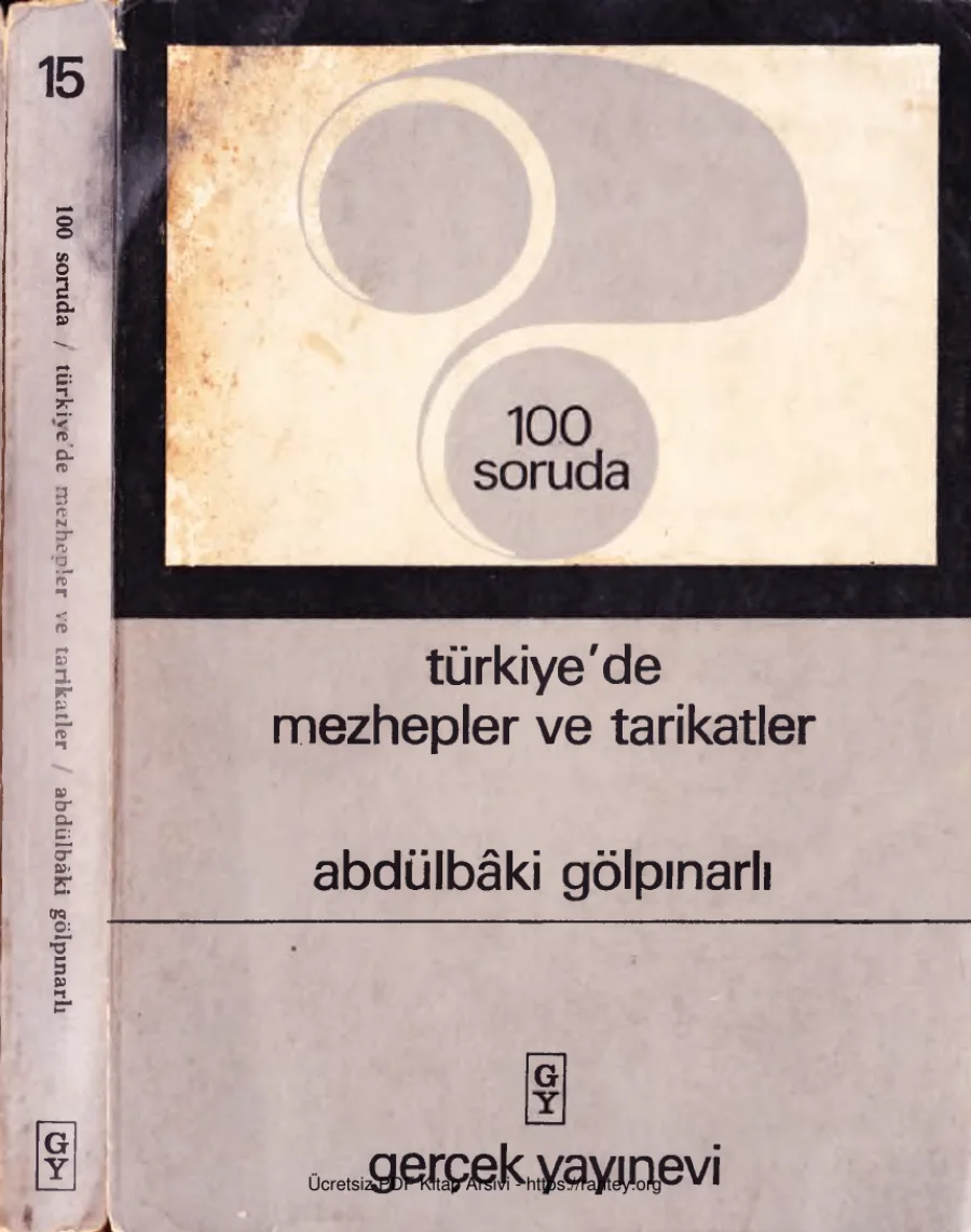 100 Soruda Türkiyede Mezhepler ve Tarikatlar kapak görseli