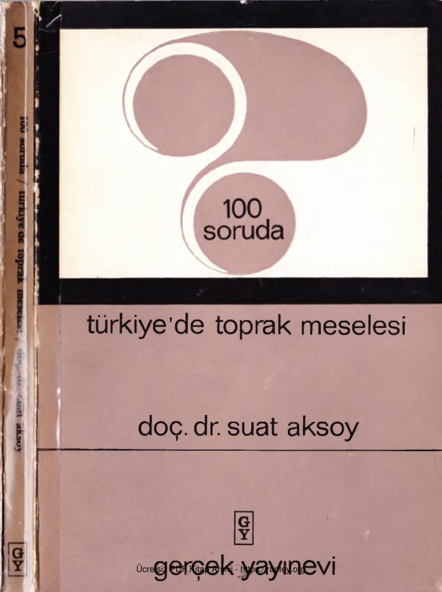 100 Soruda Türkiyede Toprak Meselesi Gerçek Yayınları kapak görseli