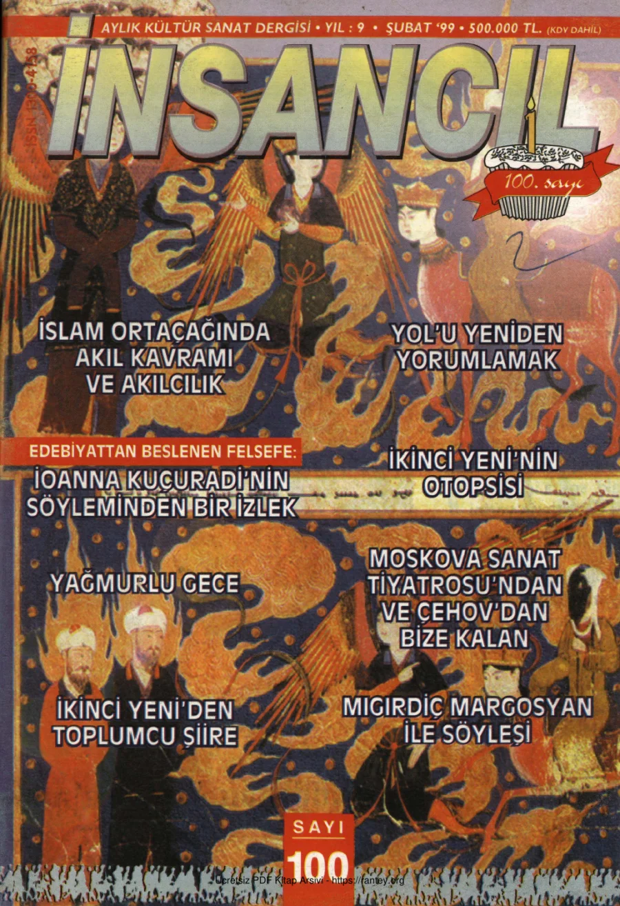 100 Şubat 1999 kapak görseli