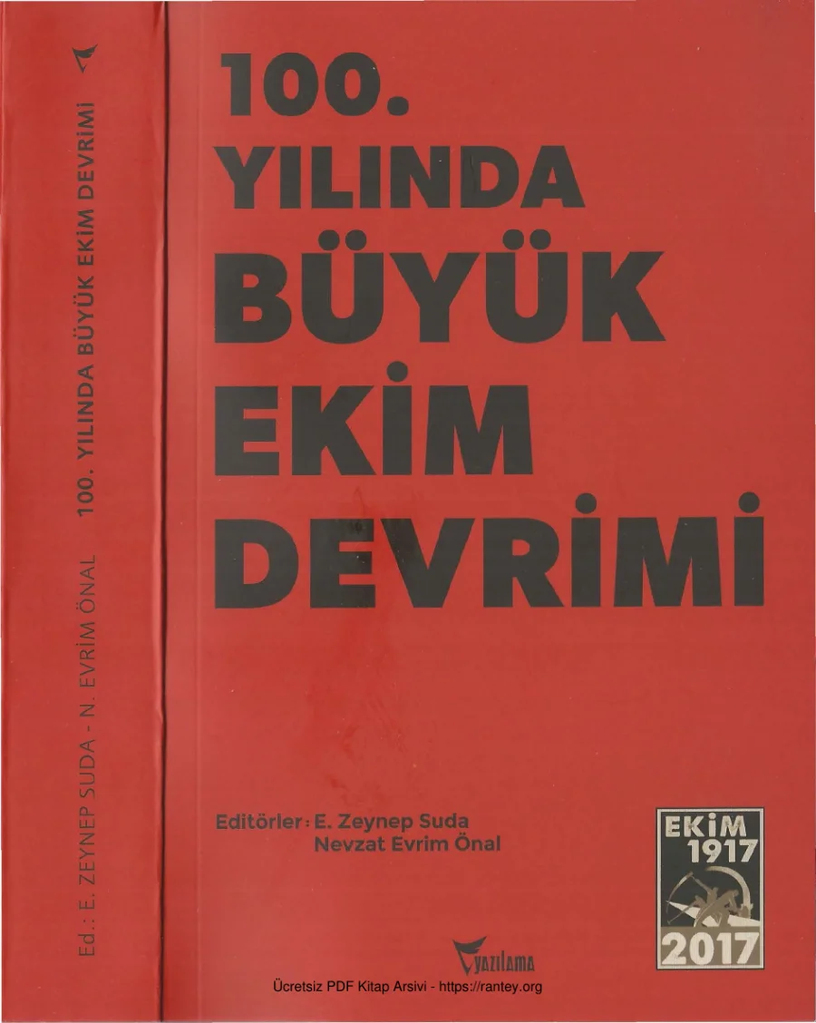 100 Yılında Büyük Ekim Devrimi kapak görseli