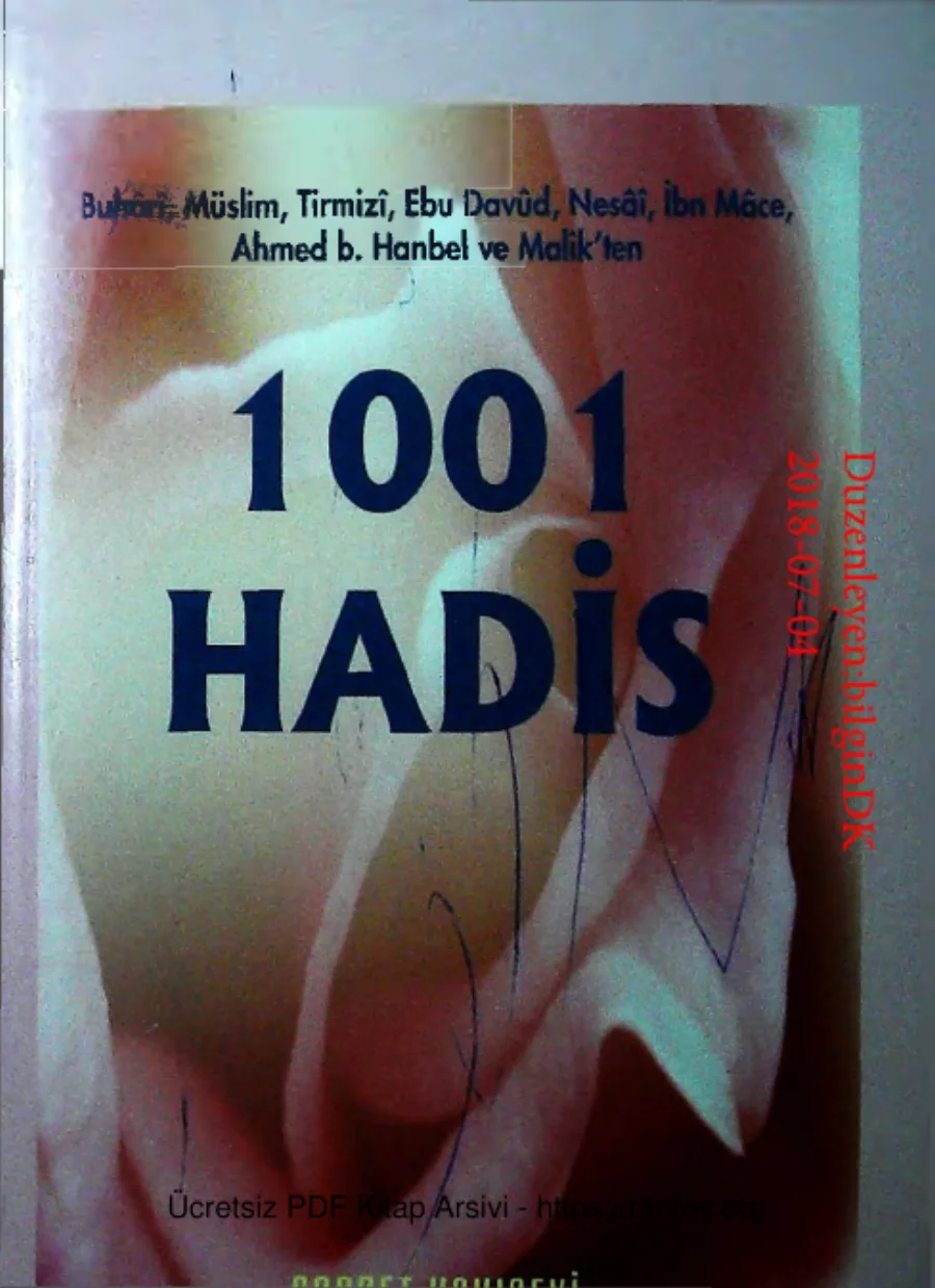 1001 Hadis kapak görseli