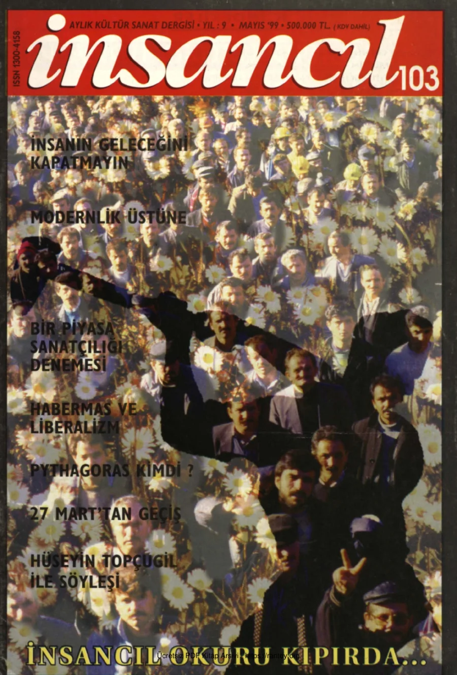 103 Mayıs 1999 kapak görseli
