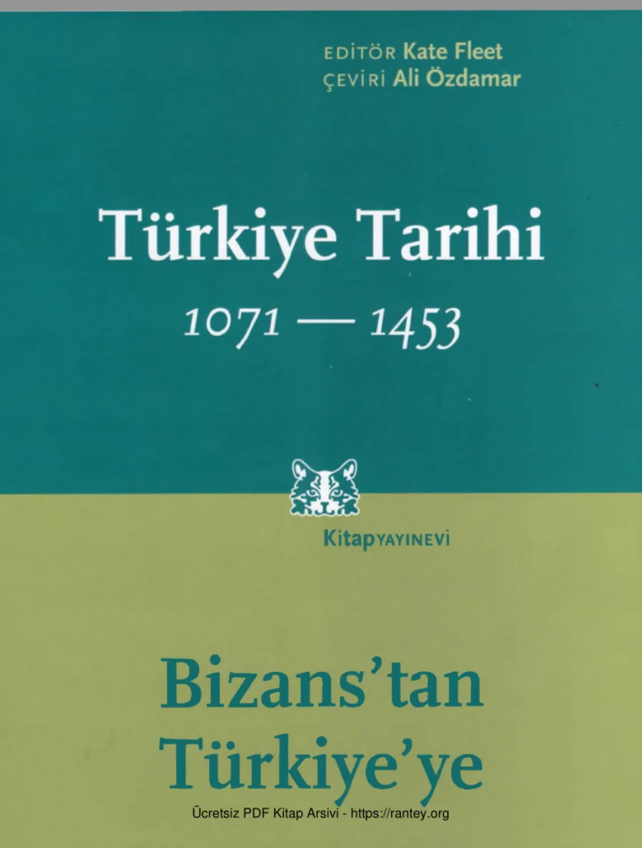 1071 1453 Cilt 1 Bizanstan Türkiyeye kapak görseli
