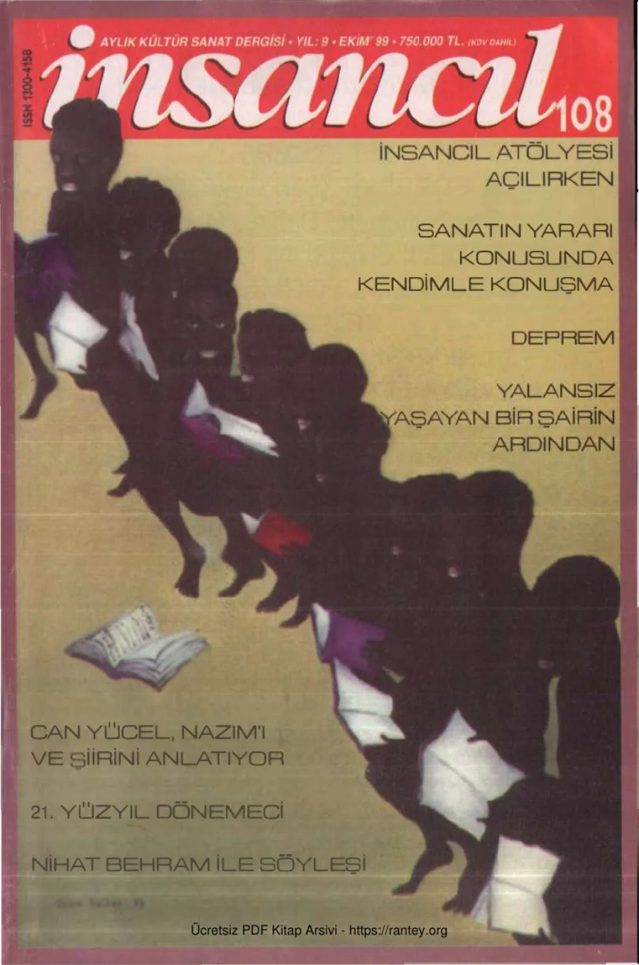 108 Ekim 1999 kapak görseli