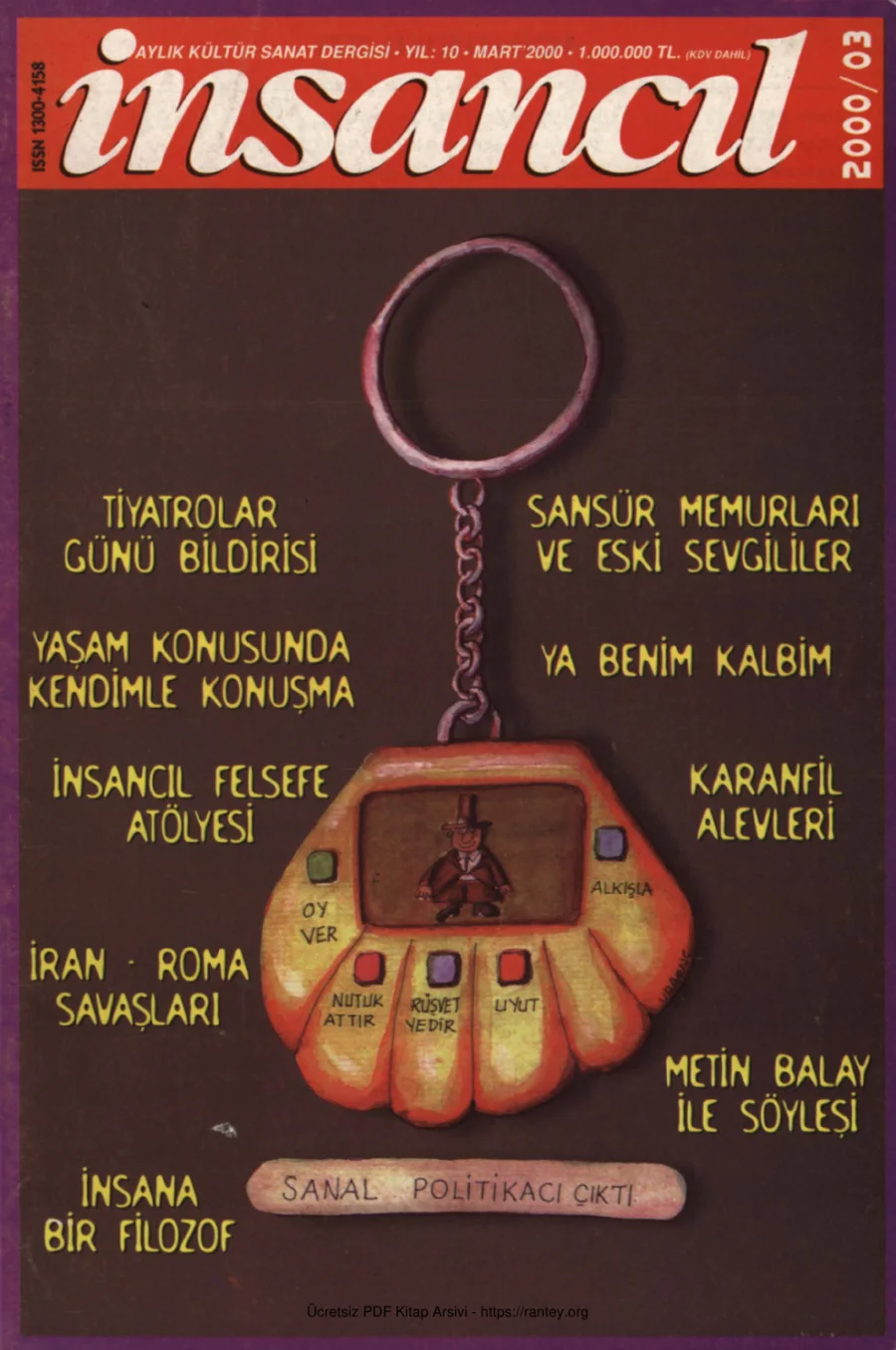 113 Mart 2000 kapak görseli