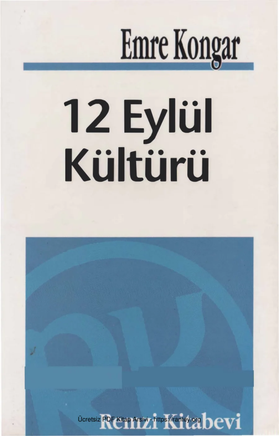 12 Eylül Kültürü kapak görseli