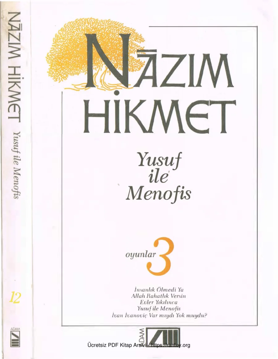 12 Yusuf ile Menofis Adam Yayınları kapak görseli