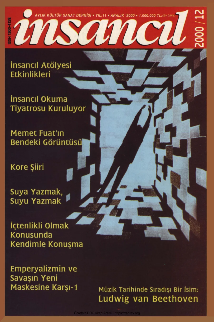 122 Aralık 2000 kapak görseli