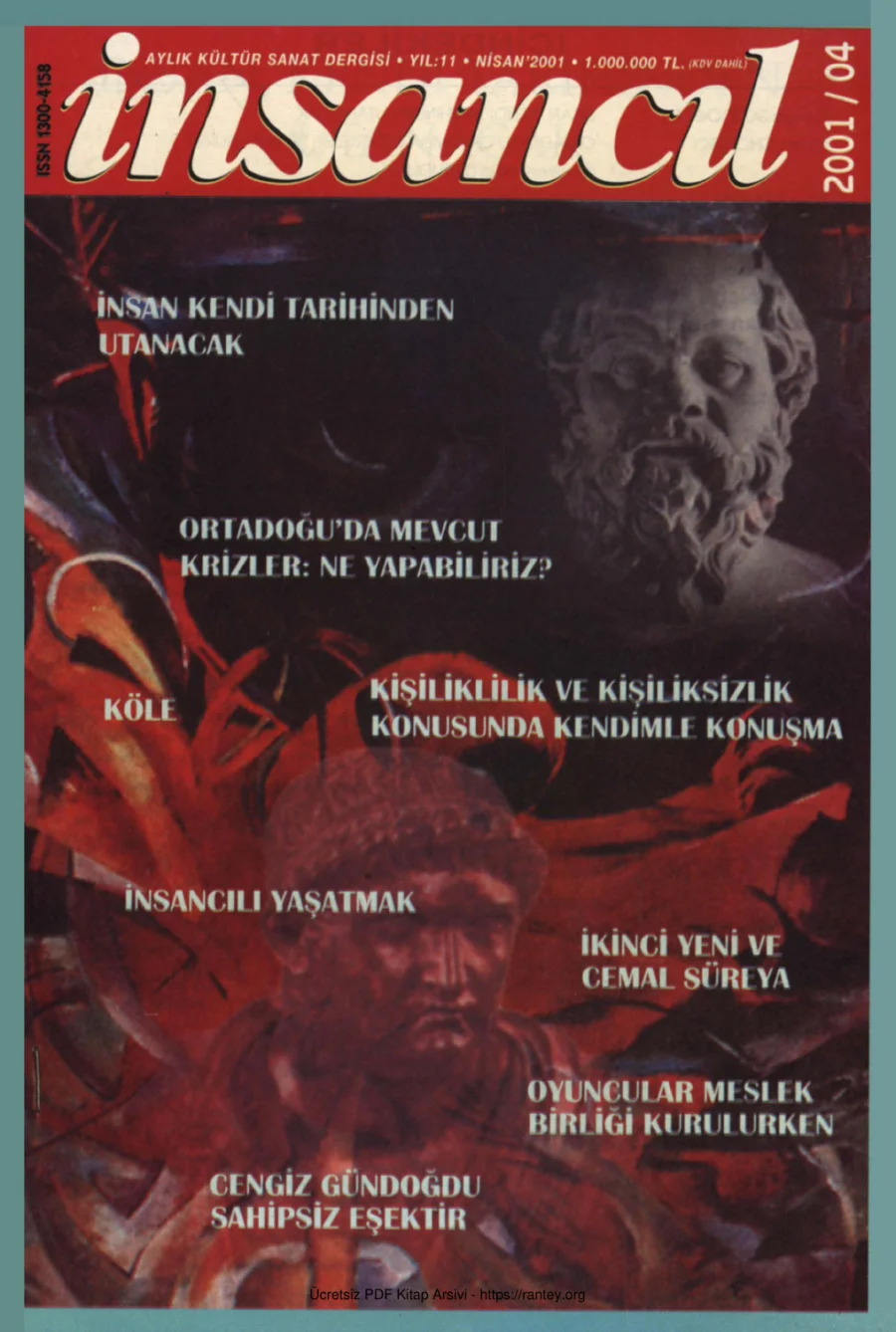 126 Nisan 2001 kapak görseli