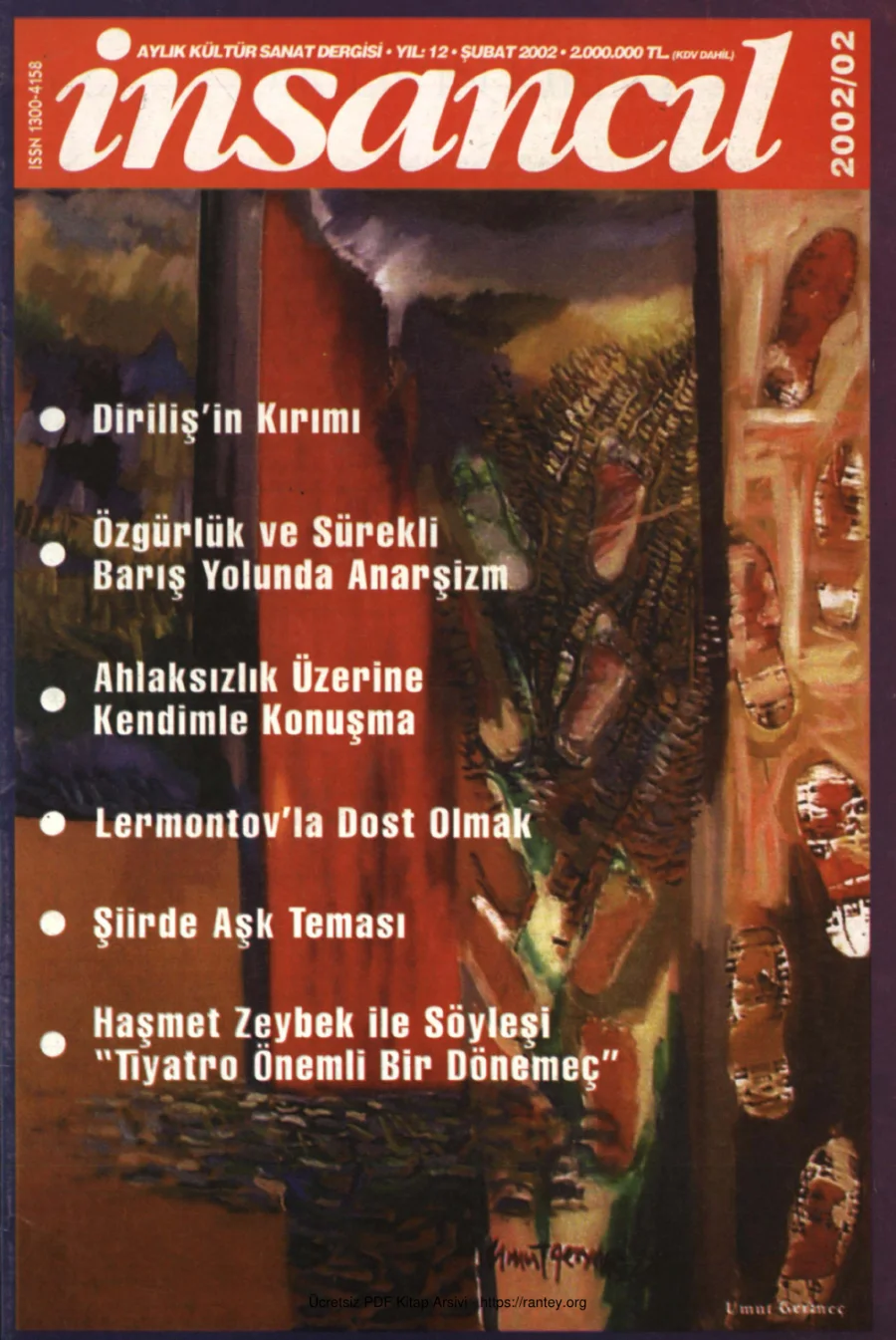 136 Şubat 2002 kapak görseli