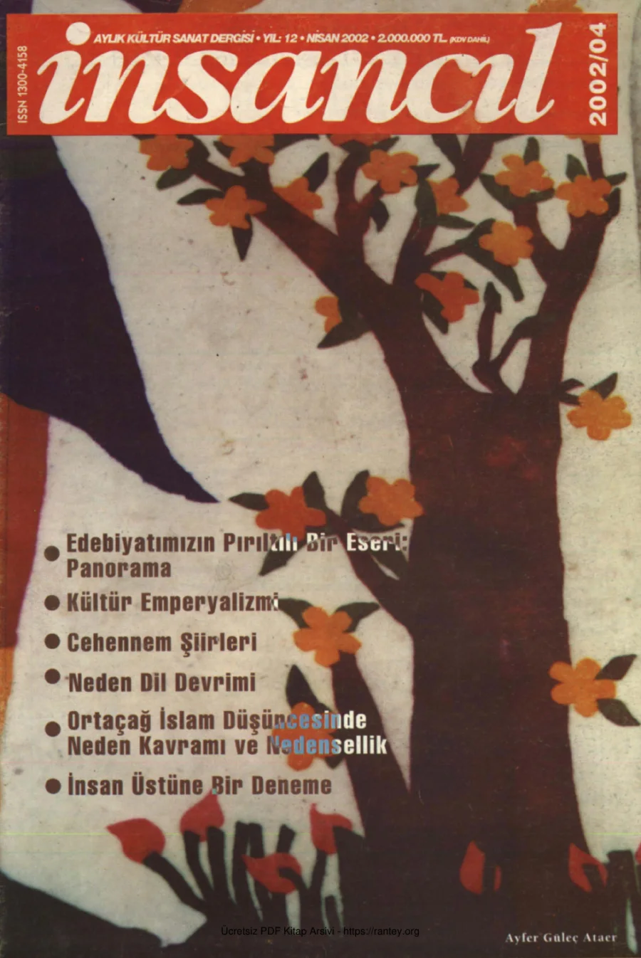 138 Nisan 2002 kapak görseli