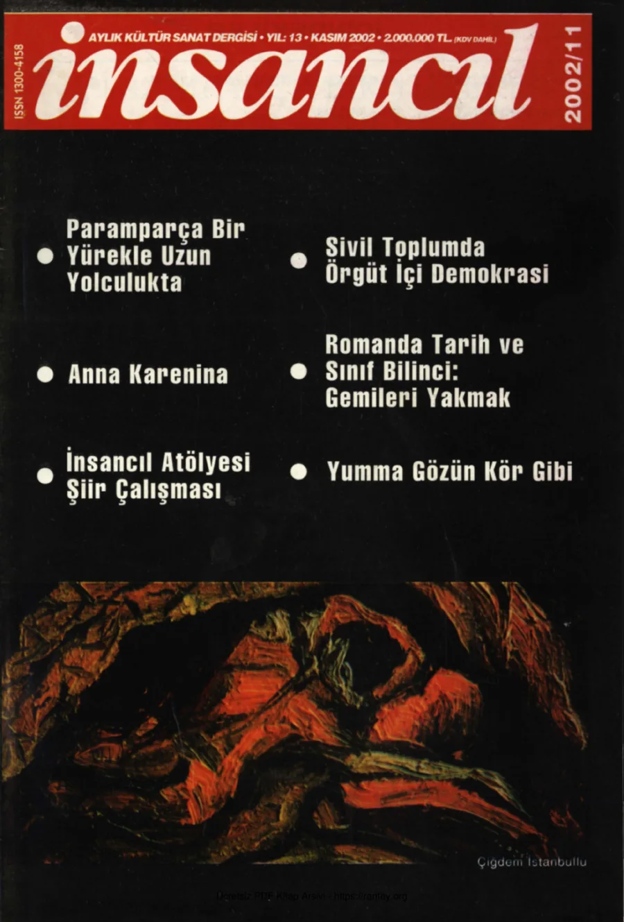 145 Kasım 2002 kapak görseli