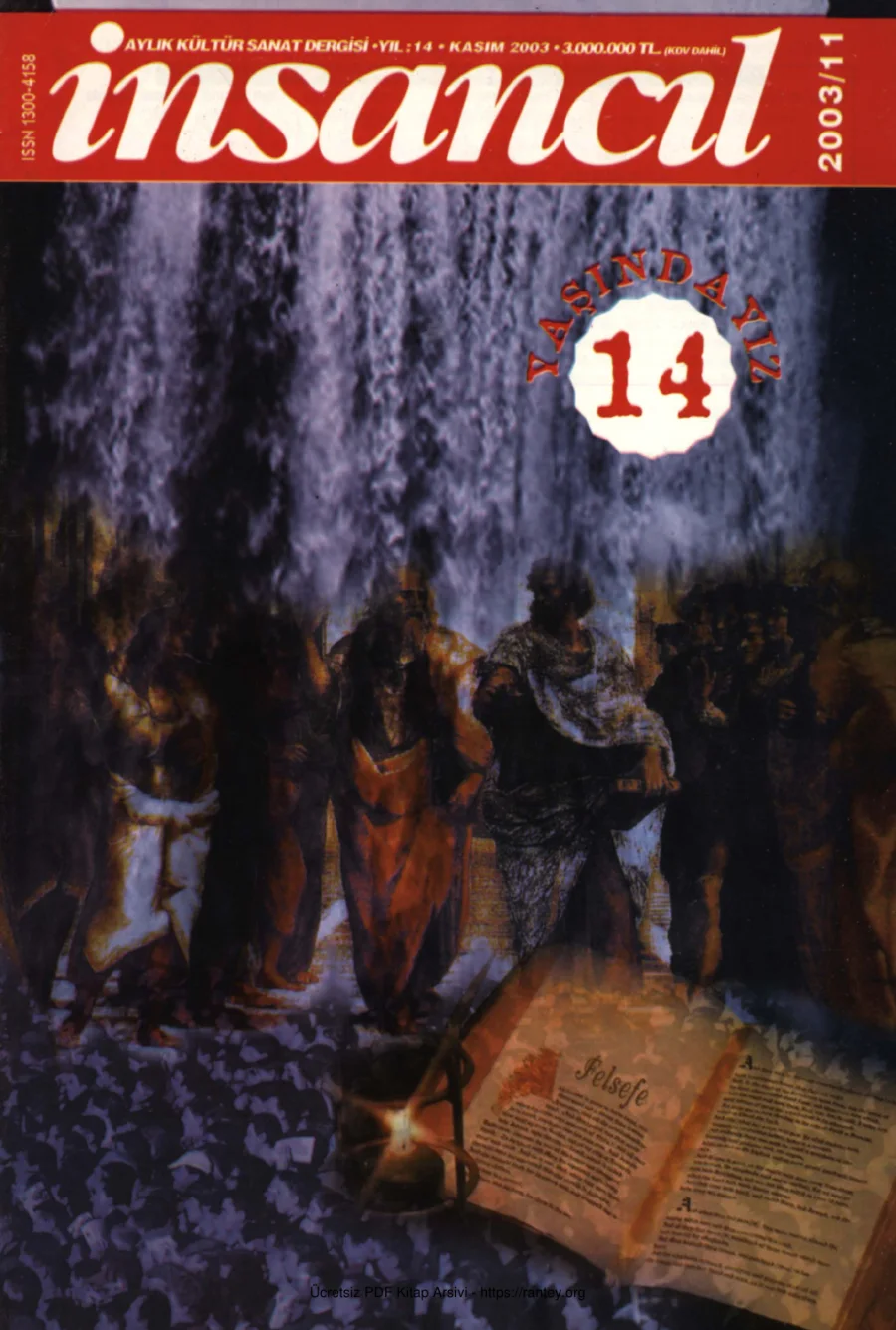 157 Kasım 2003 kapak görseli