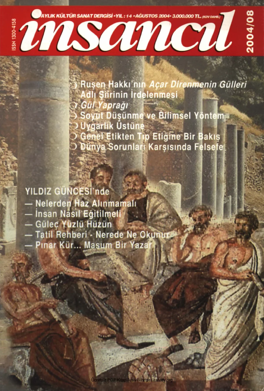 166 Ağustos 2004 kapak görseli