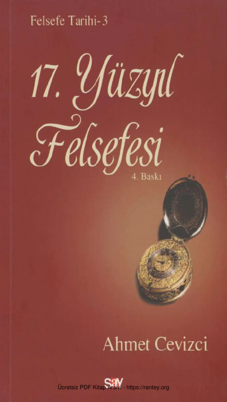 17 Yüzyıl Felsefesi kapak görseli