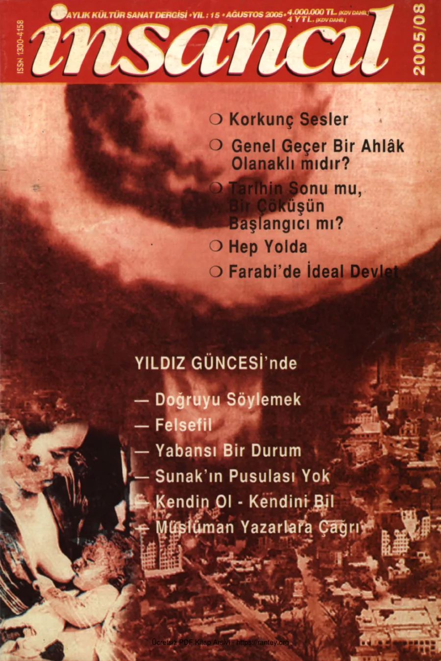 178 Ağustos 2005 kapak görseli