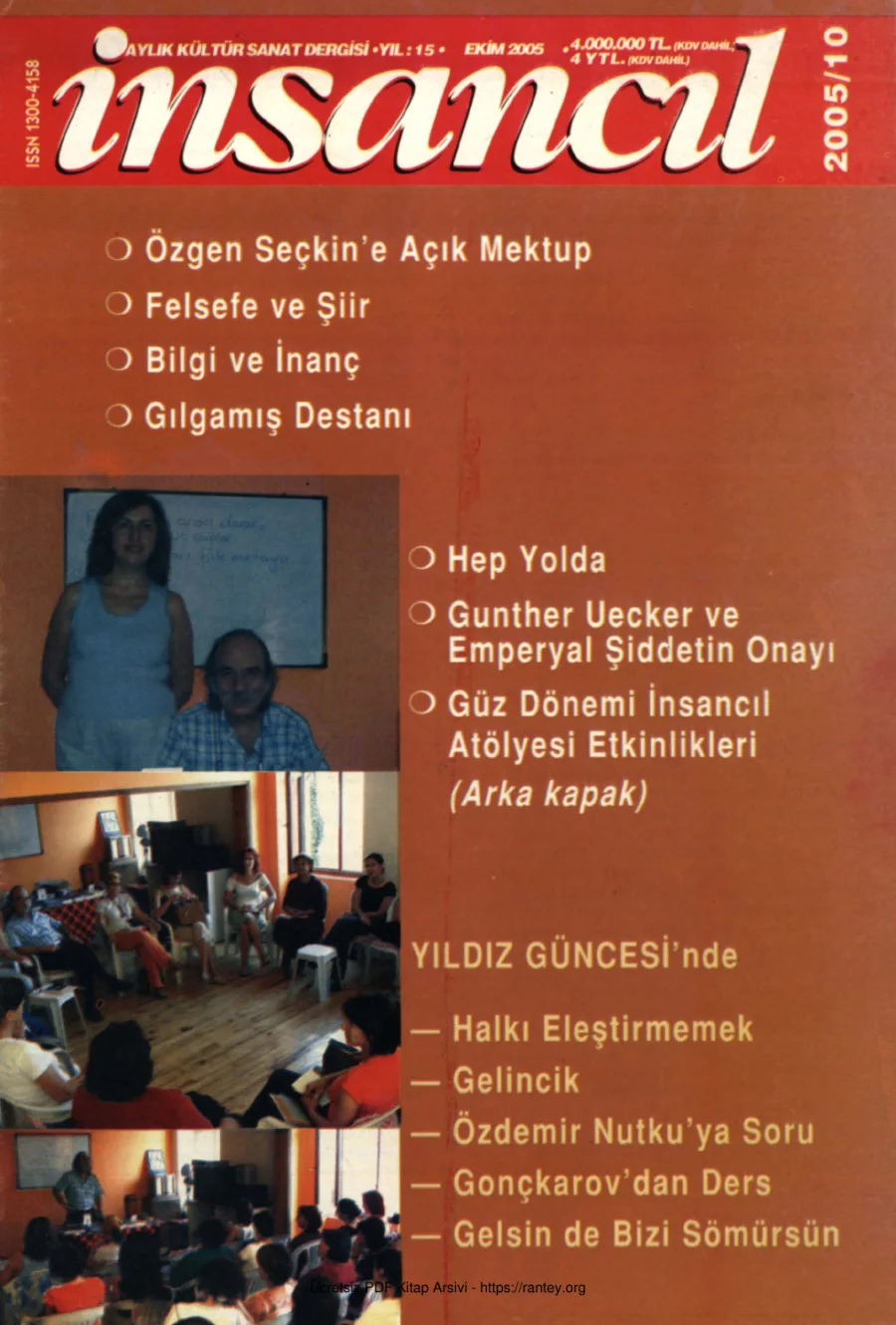 180 Ekim 2005 kapak görseli