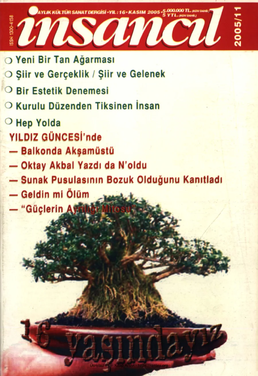 181 Kasım 2005 kapak görseli
