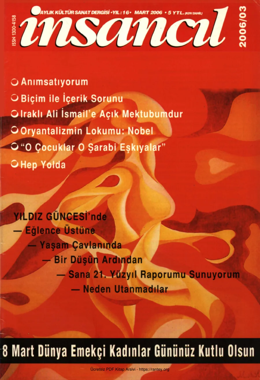 185 Mart 2006 kapak görseli