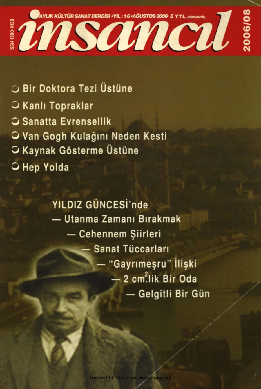 190 Ağustos 2006 kapak görseli