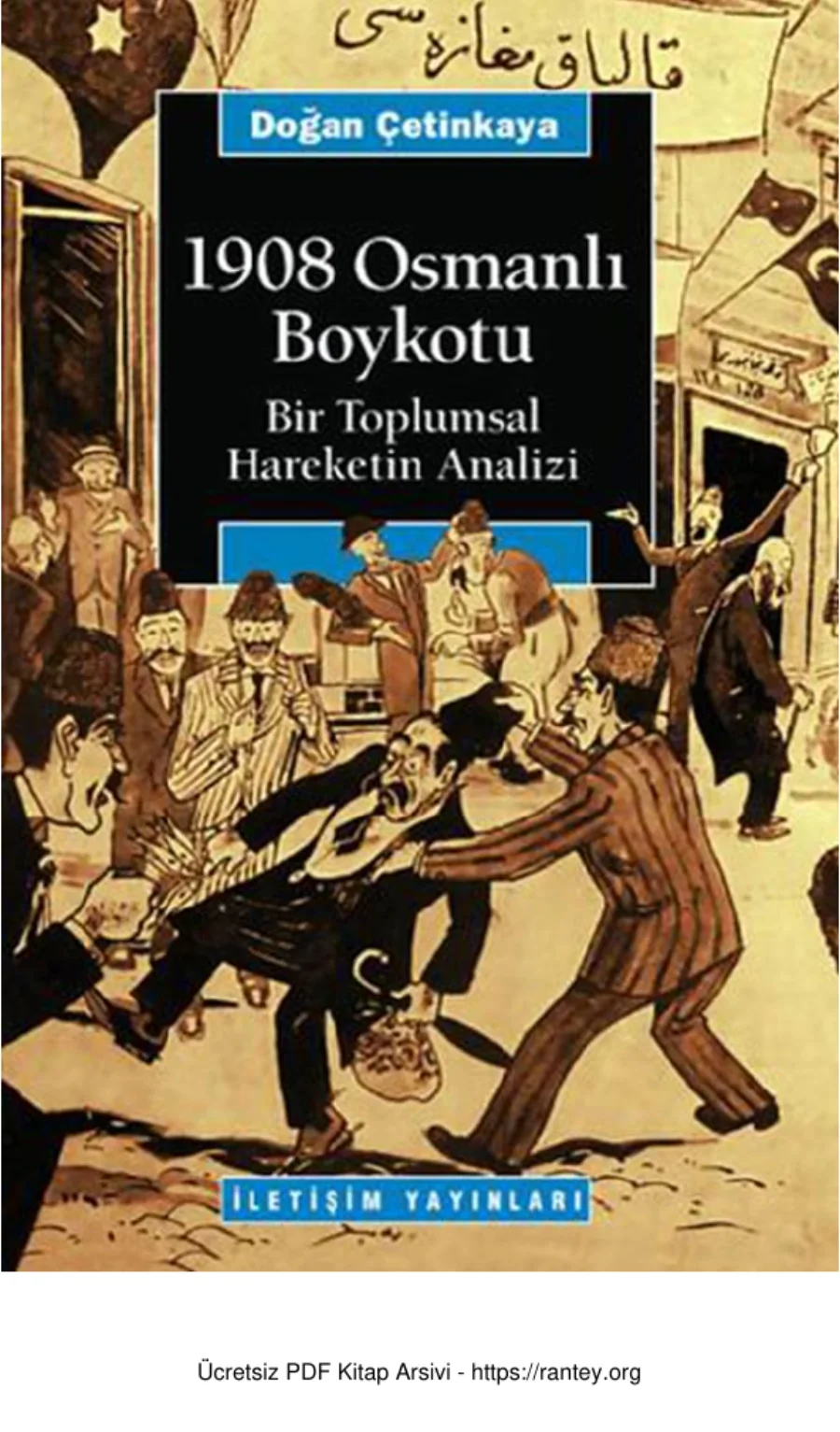 1908 Osmanlı Boykotu İletişim Yayınları kapak görseli