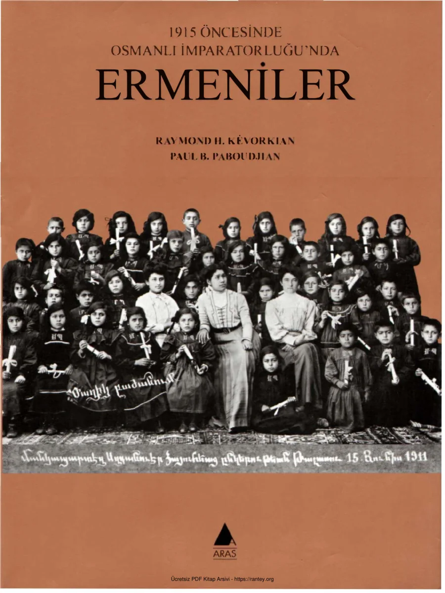1915 Öncesinde Osmanlı İmparatorluğunda Ermeniler Aras Yayınları kapak görseli