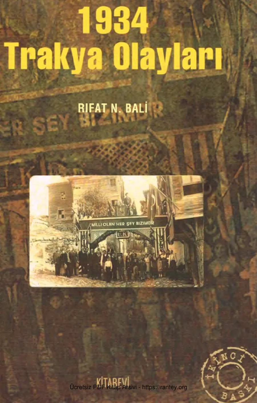 1934 Trakya Olayları kapak görseli