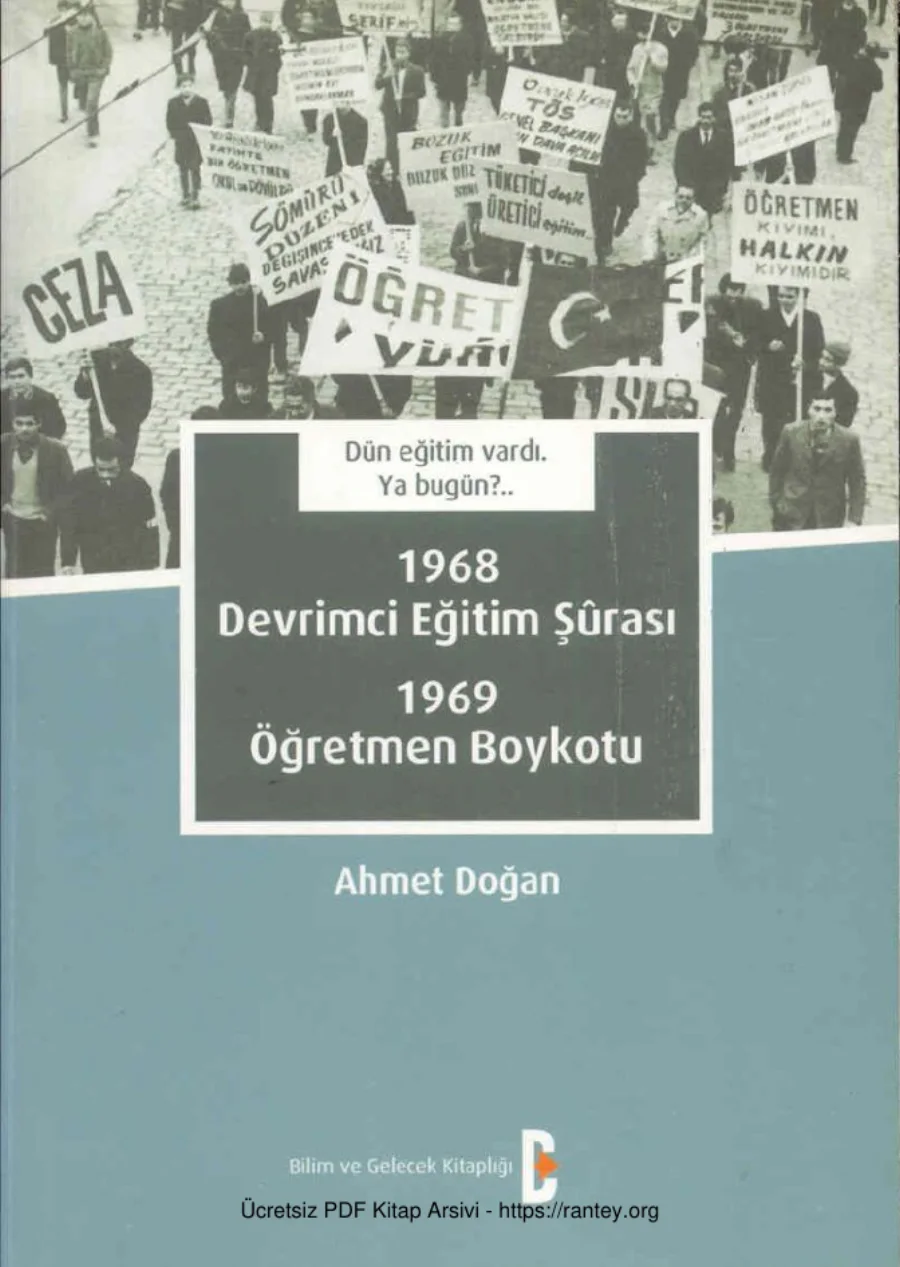 1968 Devrimci Eğitim Şurası / 1969 Öğretmen Boykotu kapak görseli