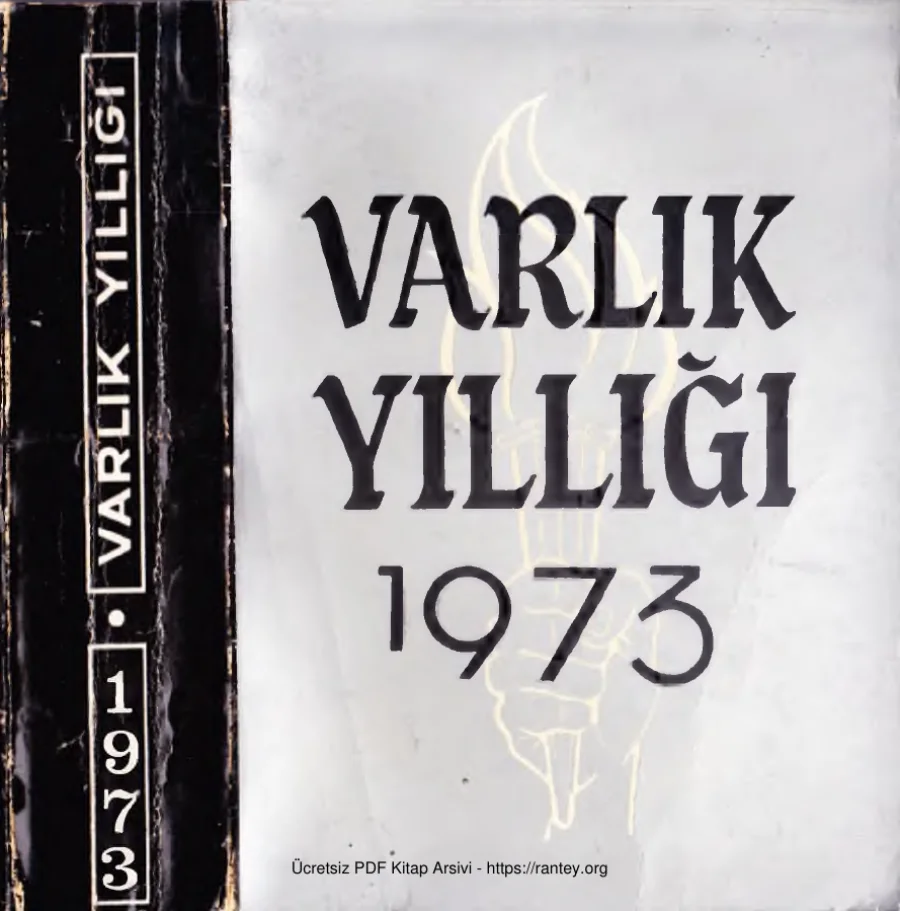 1973 Varlık Yayınları kapak görseli