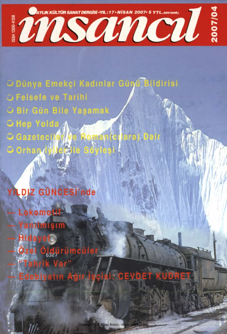 198 Nisan 2007 kapak görseli
