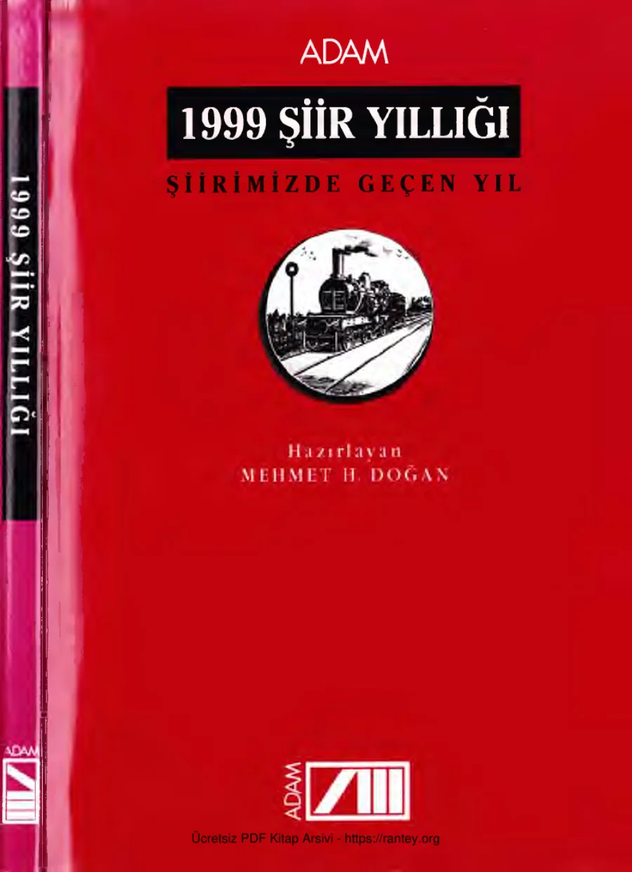 1999 Şiir Yıllığı Adam Yayınları kapak görseli