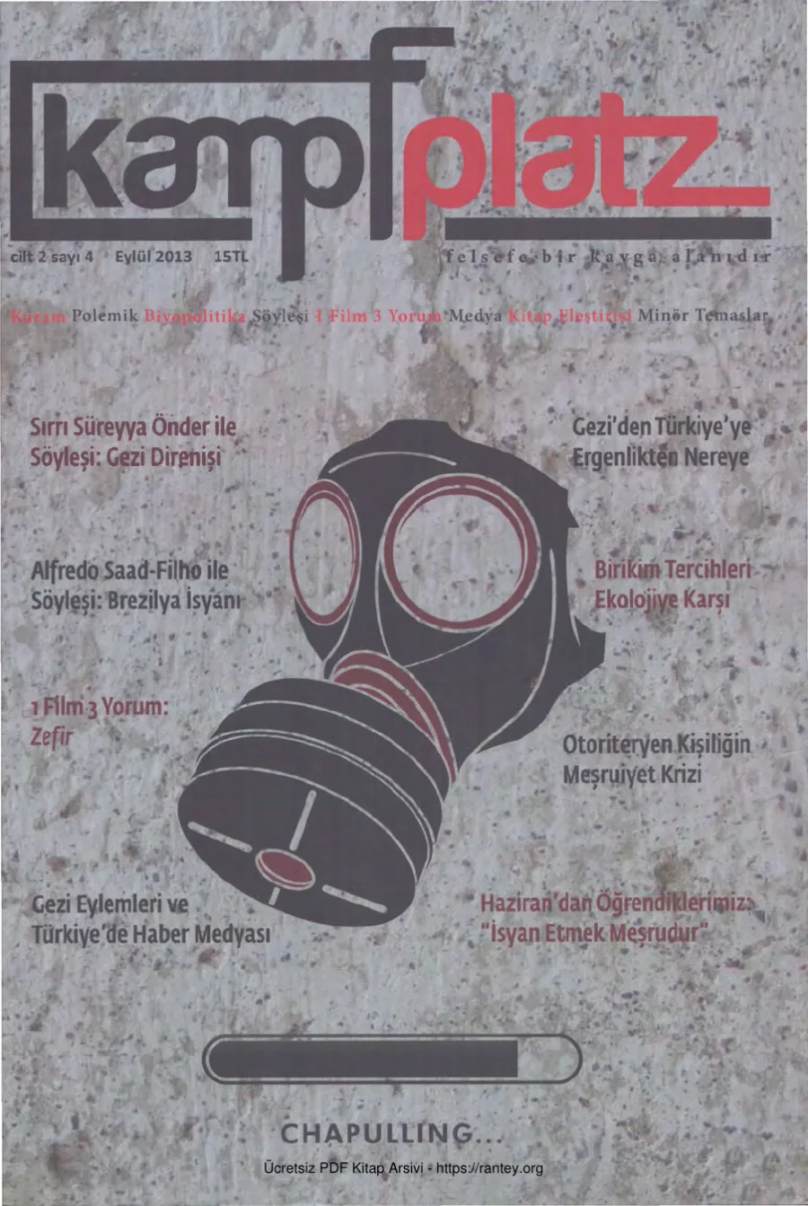 2 Sayı 04 Eylül 2013 kapak görseli