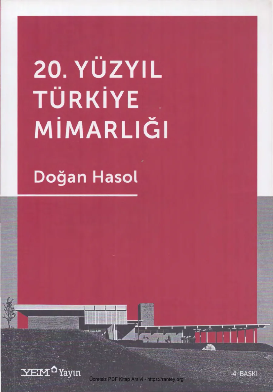 20 Yüzyıl Türkiye Mimarlığı kapak görseli