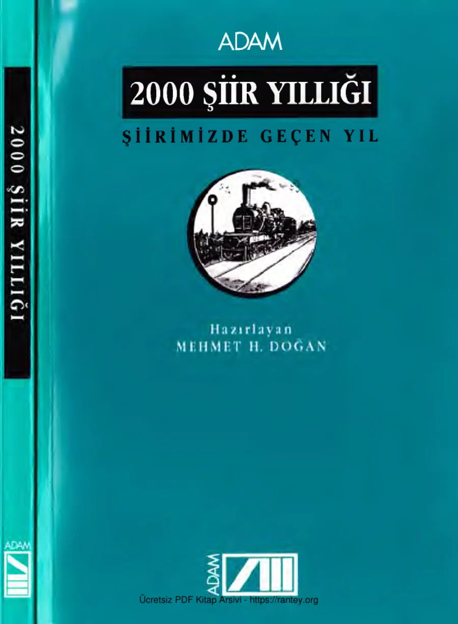 2000 Şiir Yıllığı Adam Yayınları kapak görseli