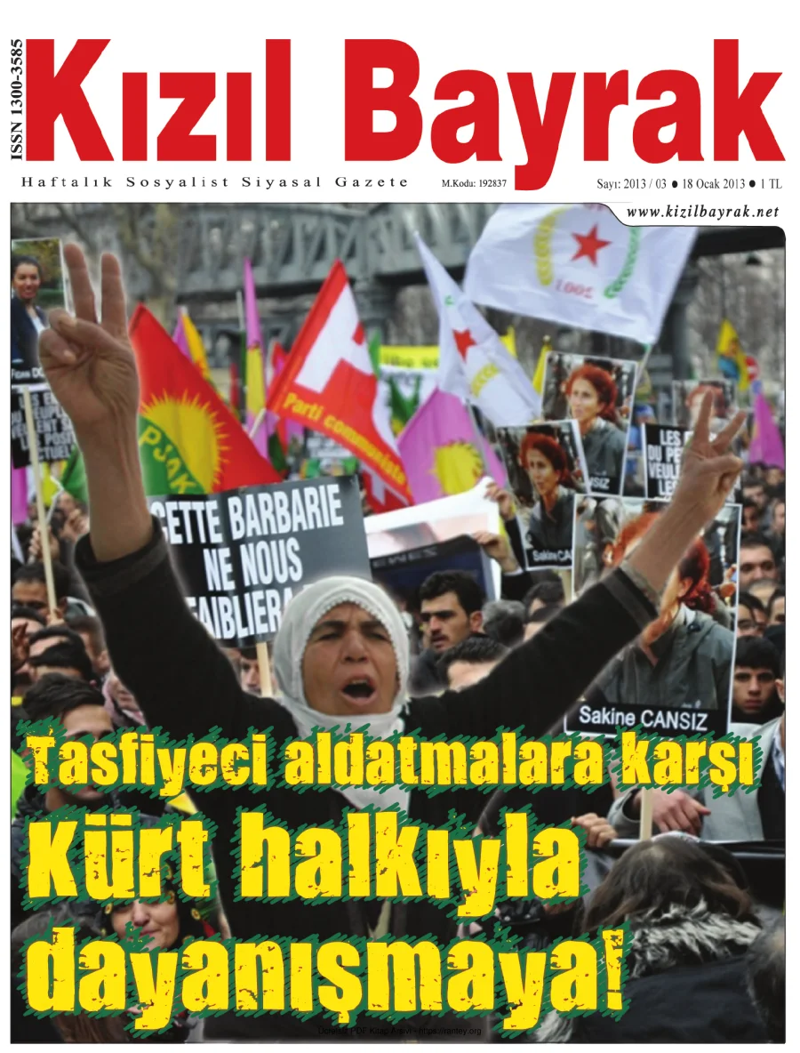 2013 Sayı 03 18 Ocak kapak görseli